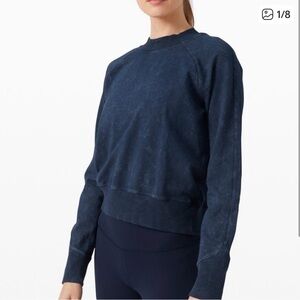 lululemon ready to roll Crew Neck Sweatshirt